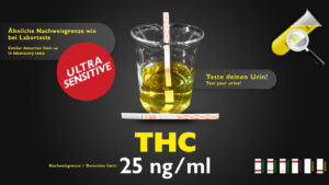 TEST URINE THC